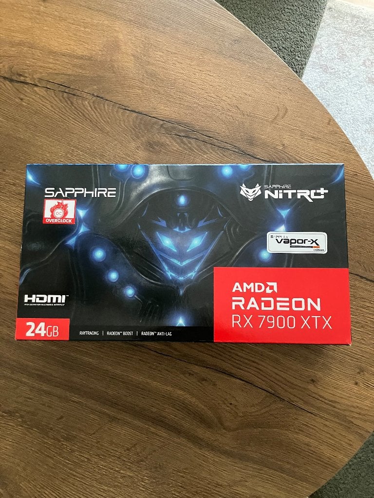 AMD Radeon RX 7900 XTX Sapphire NITRO+ 24GB videokaart, Computers en Software, Videokaarten, AMD, GDDR6, Ophalen of Verzenden