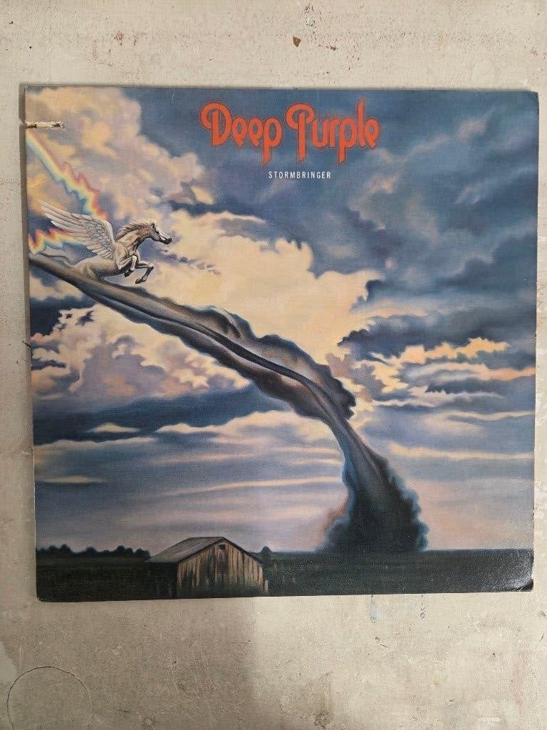 Hardrock/Metal lp DEEP PURPLE: STORMBRINGER, Beschermende buitenhoes, LP, Gebruikt, Ophalen of Verzenden