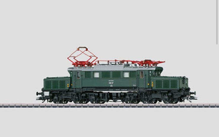 Marklin Insider 37870 E93 Duitse krokodil MFX Digitaal, Ophalen, Wisselstroom, Locomotief, Zo goed als nieuw