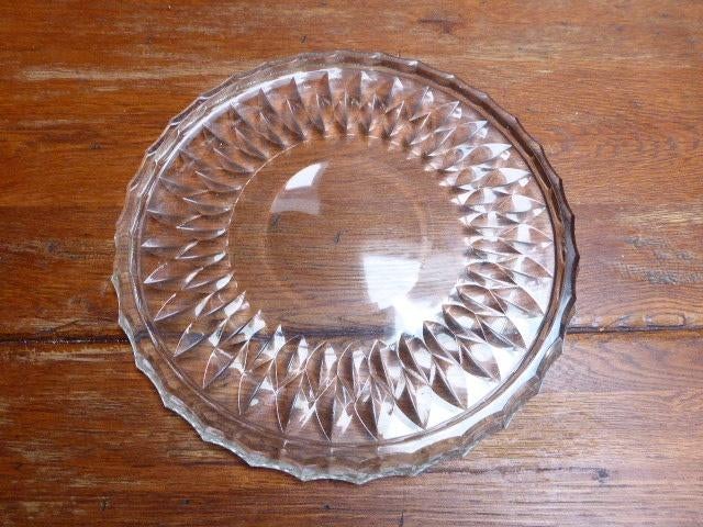 Kristallen onderzetter, Antiek en Kunst, Antiek | Glas en Kristal, Ophalen of Verzenden