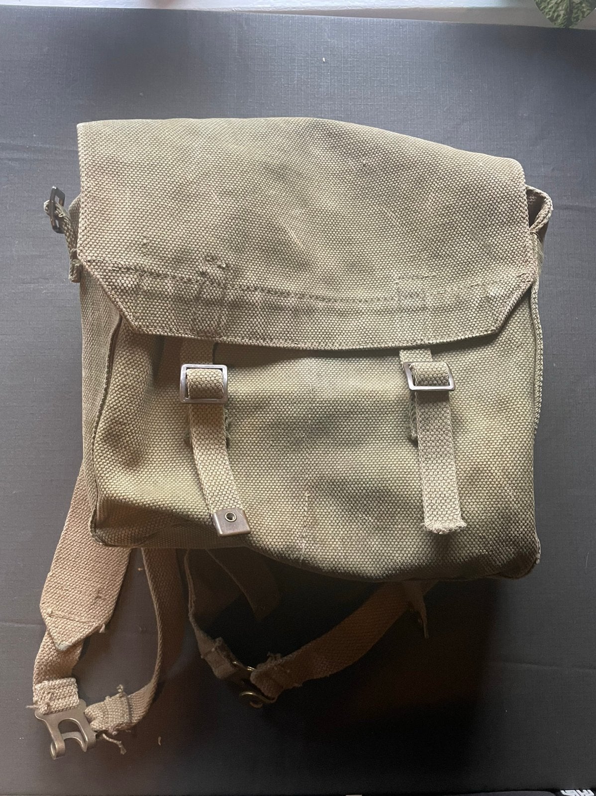 Britse haversack met L-straps, Verzamelen, Militaria | Tweede Wereldoorlog, Ophalen of Verzenden, Engeland