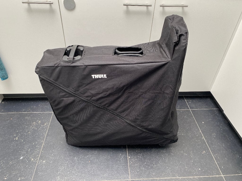Thule easyfold carrying bag (3 fietsen), Auto diversen, Ophalen, 3 fietsen of meer, Zo goed als nieuw, Brede banden