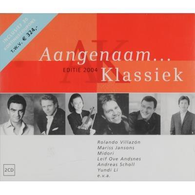 SALE-> CD VARIOUS-Aangenaam Klassiek 2004 Cd1+2, Verzenden, Classicisme, Zo goed als nieuw, Kamermuziek
