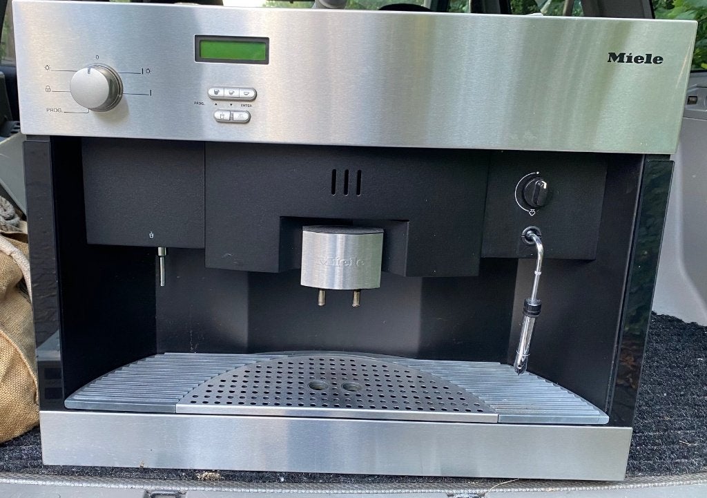 Inbouw koffiezetapparaat, Ophalen, Gebruikt, Koffiemachine, Koffiebonen