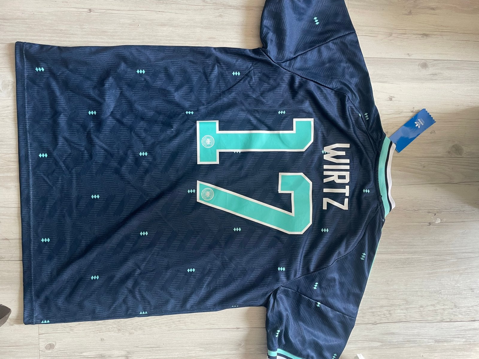Duitsland uitshirt Wirtz 17 - Nieuw met kaartjes, Maat L, Ophalen of Verzenden, Nieuw, Shirt
