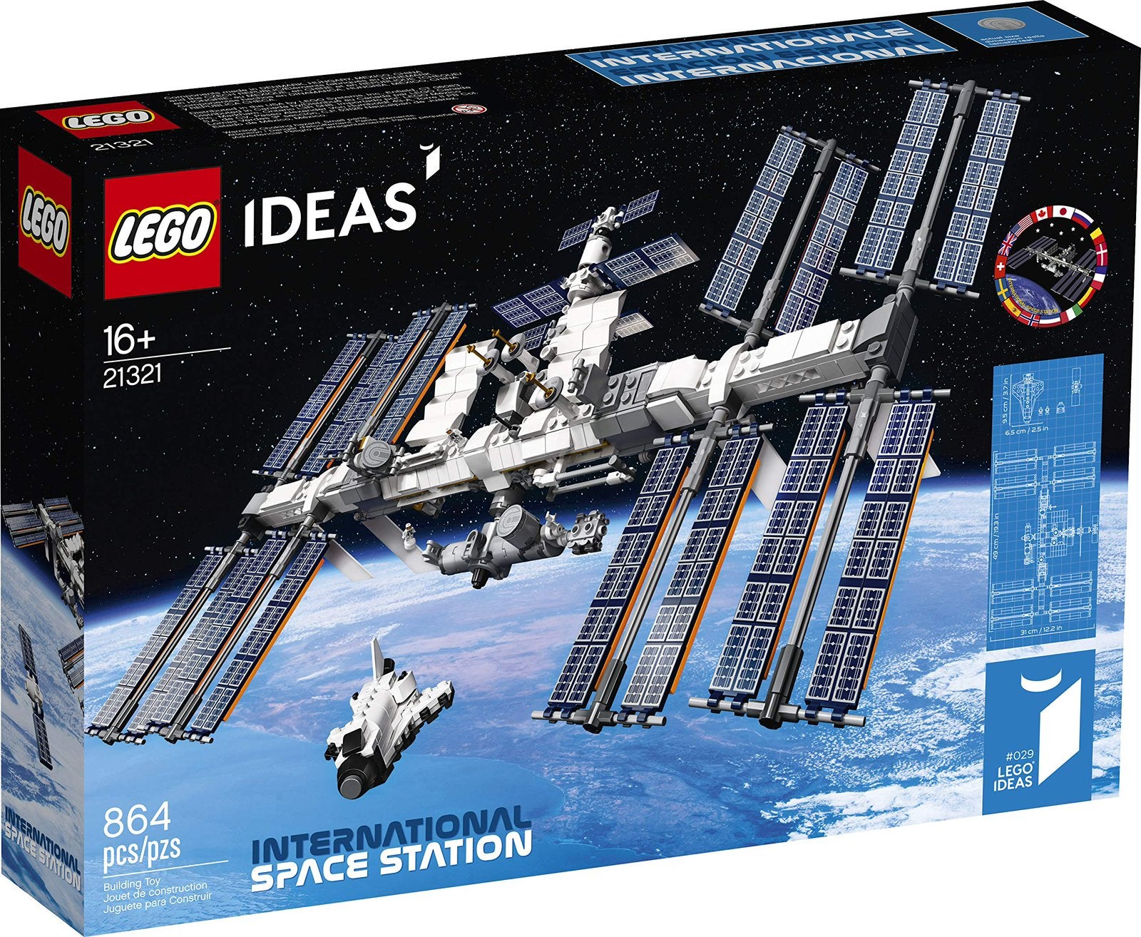 LEGO Ideas 🛰️ International Space Station ISS 21321 - NIEUW, Kinderen en Baby's, Speelgoed | Duplo en Lego, Lego, Nieuw, Ophalen of Verzenden