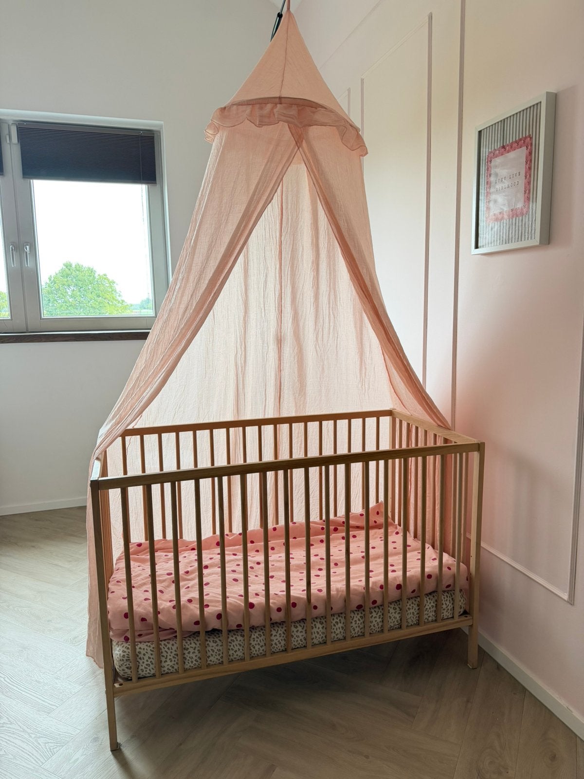 Baby bedje 60x120 inclusief matras en deken, Ophalen, Zo goed als nieuw, Jongetje of Meisje