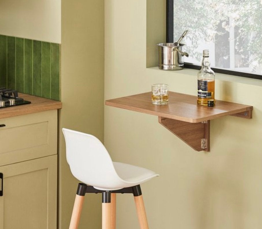 Opklapbare wandtafel/klaptafel, Ophalen, Zo goed als nieuw