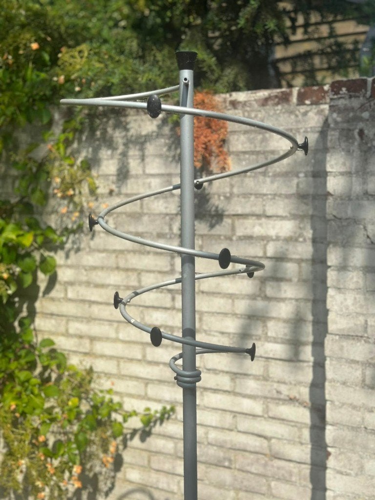 Kapstok Staand Modern Spiraalvormig, Ophalen, Kunststof, Zo goed als nieuw, Staande kapstok