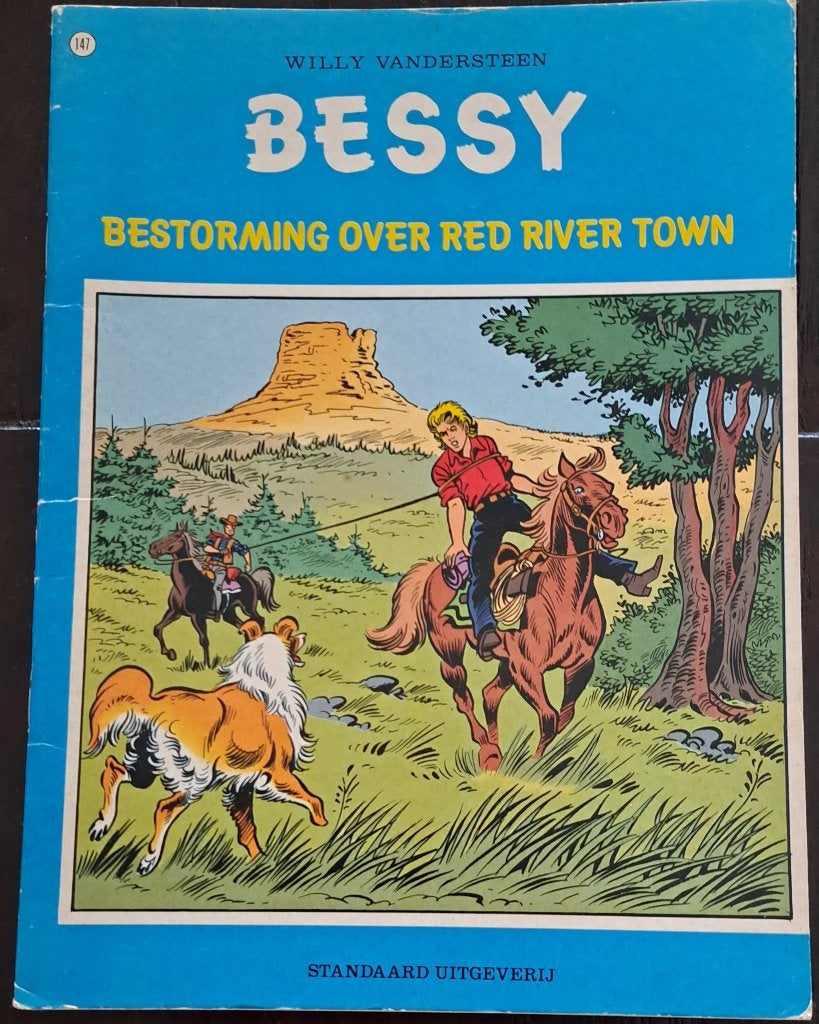 Bessy - nr. 147 - Bestorming over red river town, Eén stripboek, Ophalen of Verzenden, Gelezen
