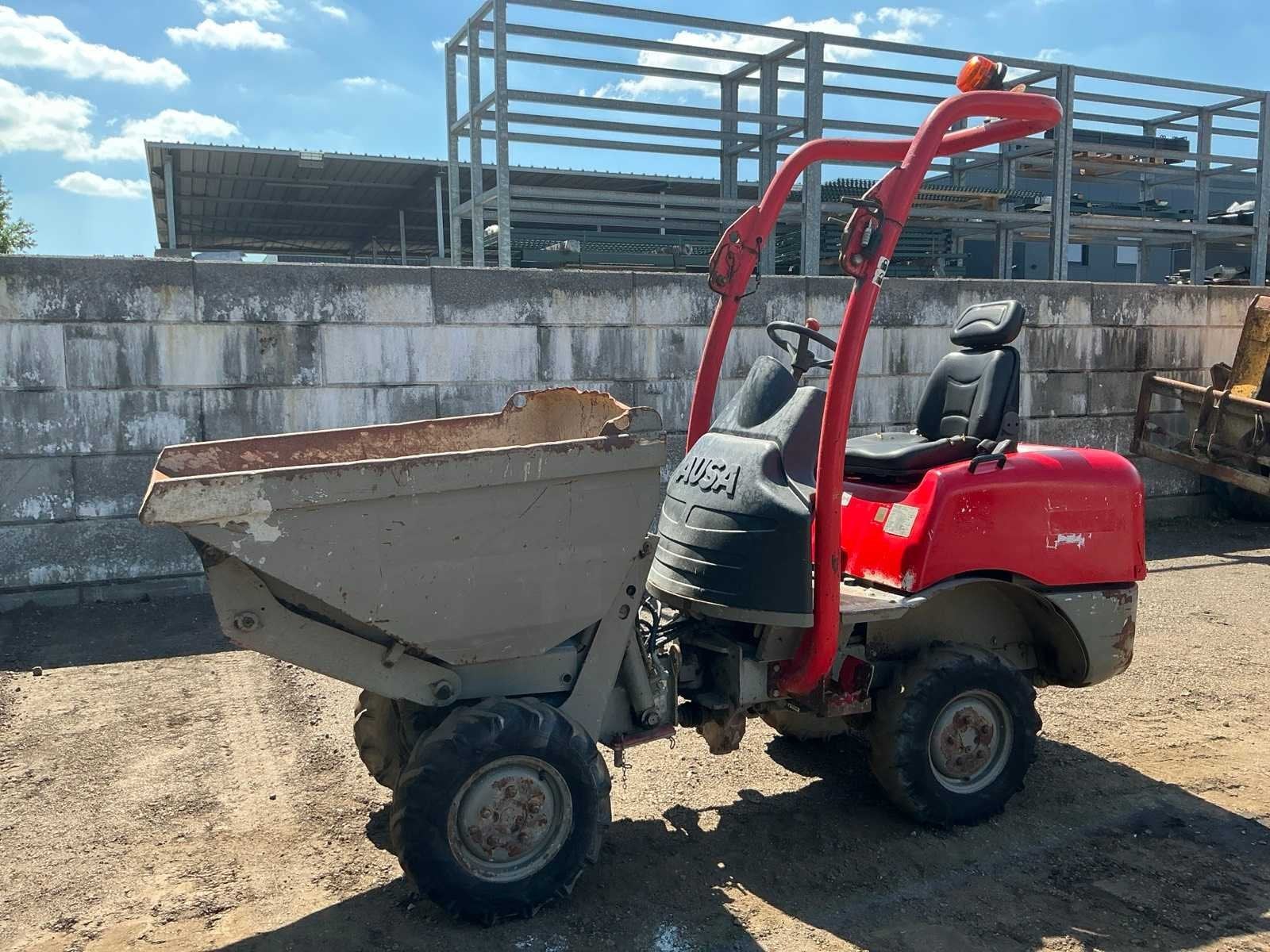 2016 Ausa D 100 AHA Hoog Kiep Dumper