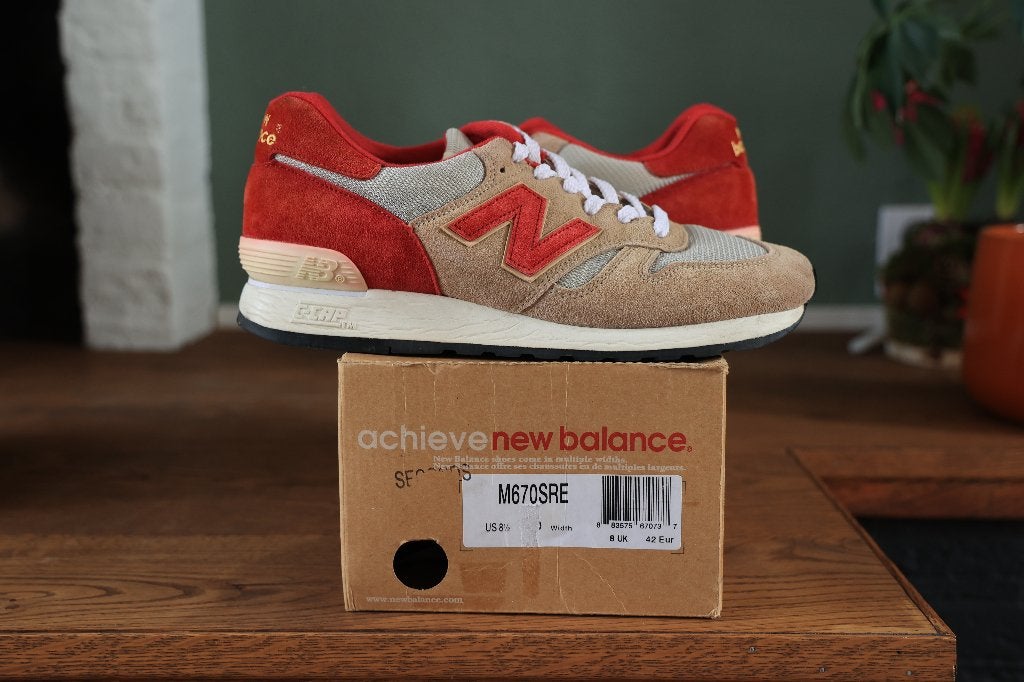 New balance 670 sre vintage 55 rare patta supreme 991 992, New Balance, Overige kleuren, Ophalen of Verzenden, Sneakers of Gympen