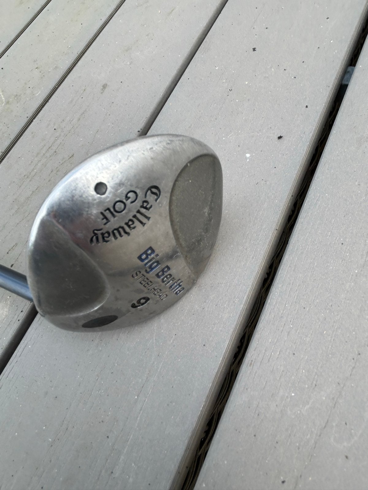 Callaway Big Bertha Steelhead 9 Wood Golfclub, Ophalen of Verzenden, Gebruikt, Club, Callaway