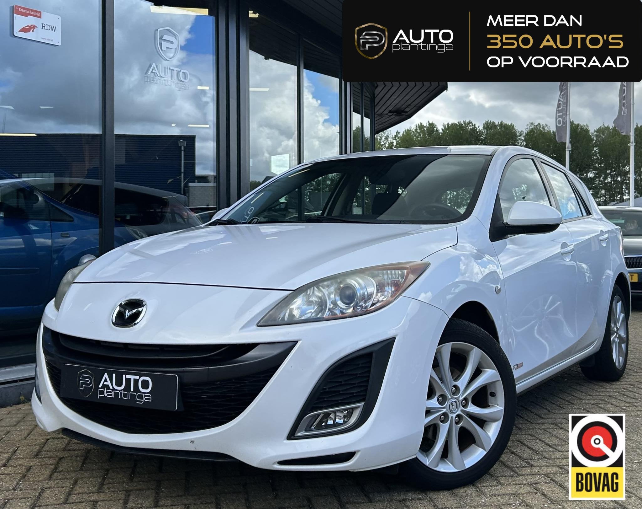 Mazda 3 1.6 GT-M Line 105PK | 1e Eigenaar! | NL AUTO | Nieuw, Voorwielaandrijving, Gebruikt, Zwart, 4 cilinders