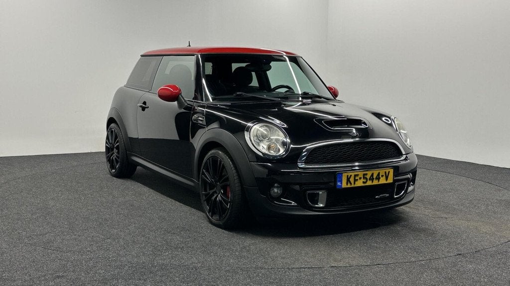 Mini 3-Deurs 1.6 John Cooper Works Chili|Navi|Cruise|Zwarte, Auto's, Mini, Voorwielaandrijving, Euro 5, 15 km/l, Gebruikt