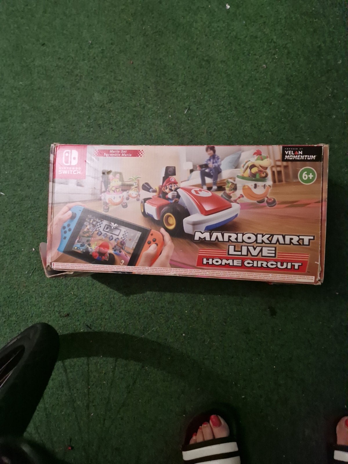Mario Kart Live Home Circuit - Mario Set (Nagenoeg nieuw), Ophalen of Verzenden, Zo goed als nieuw