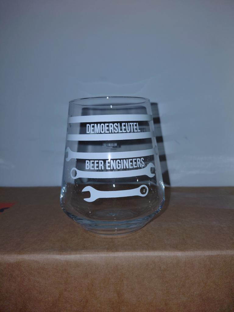 Moersleutel Beer Engineers Tumbler Glas, Ophalen of Verzenden, Nieuw, Glas of Glazen, Overige merken