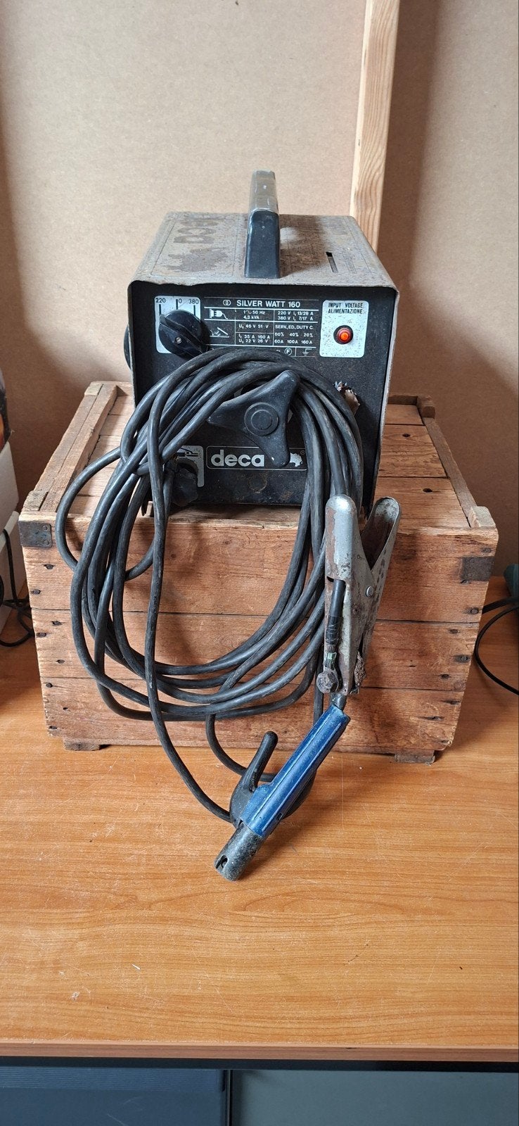Deca Silver Watt 160 Lasapparaat - Gebruikt maar functioneel, Deca, Gebruikt, Elektroden, Ophalen of Verzenden