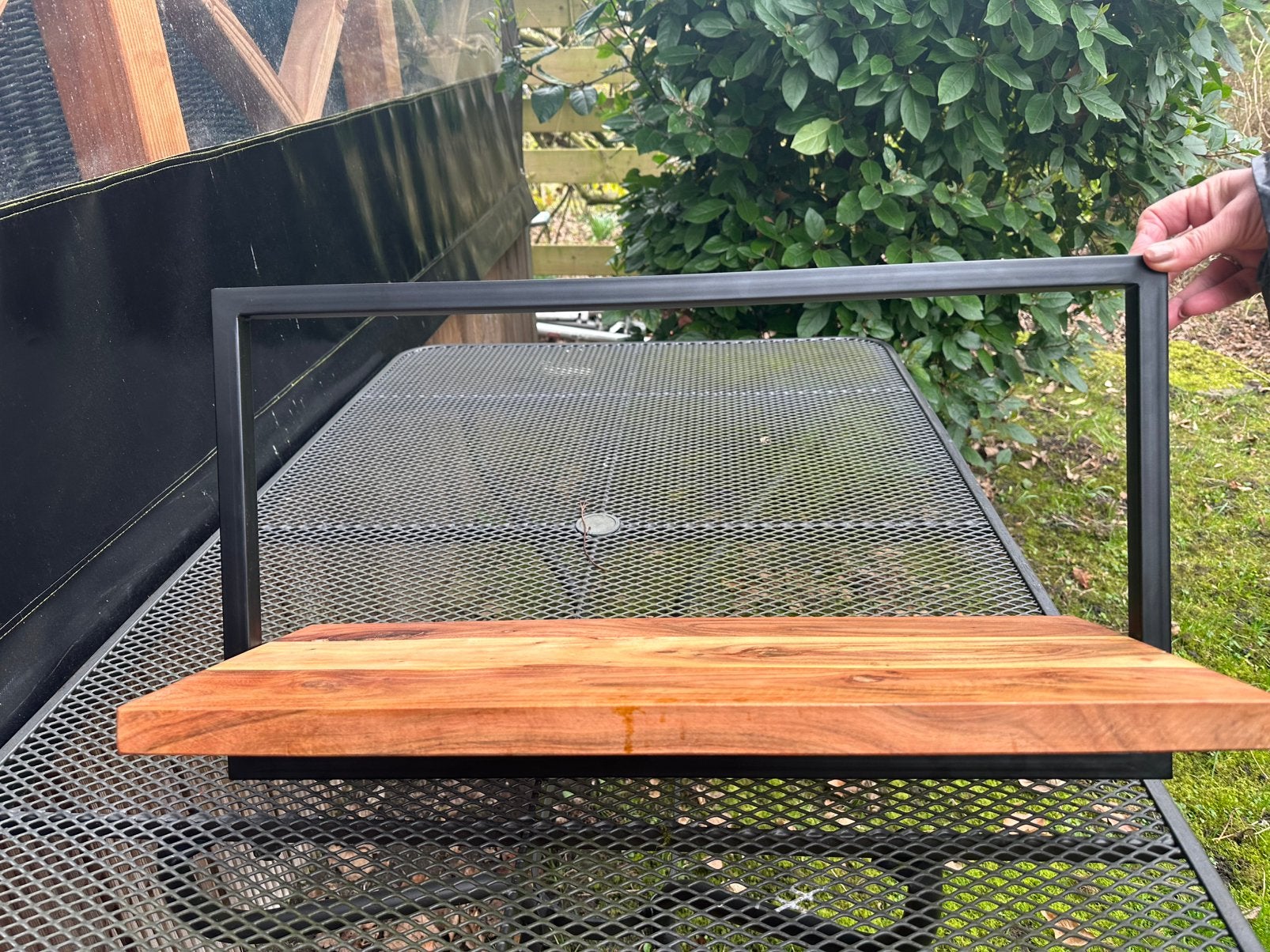 Luxe zwevende wandplank 65X35CM incl stalen frame NU €17,50!, Ophalen, Nieuw
