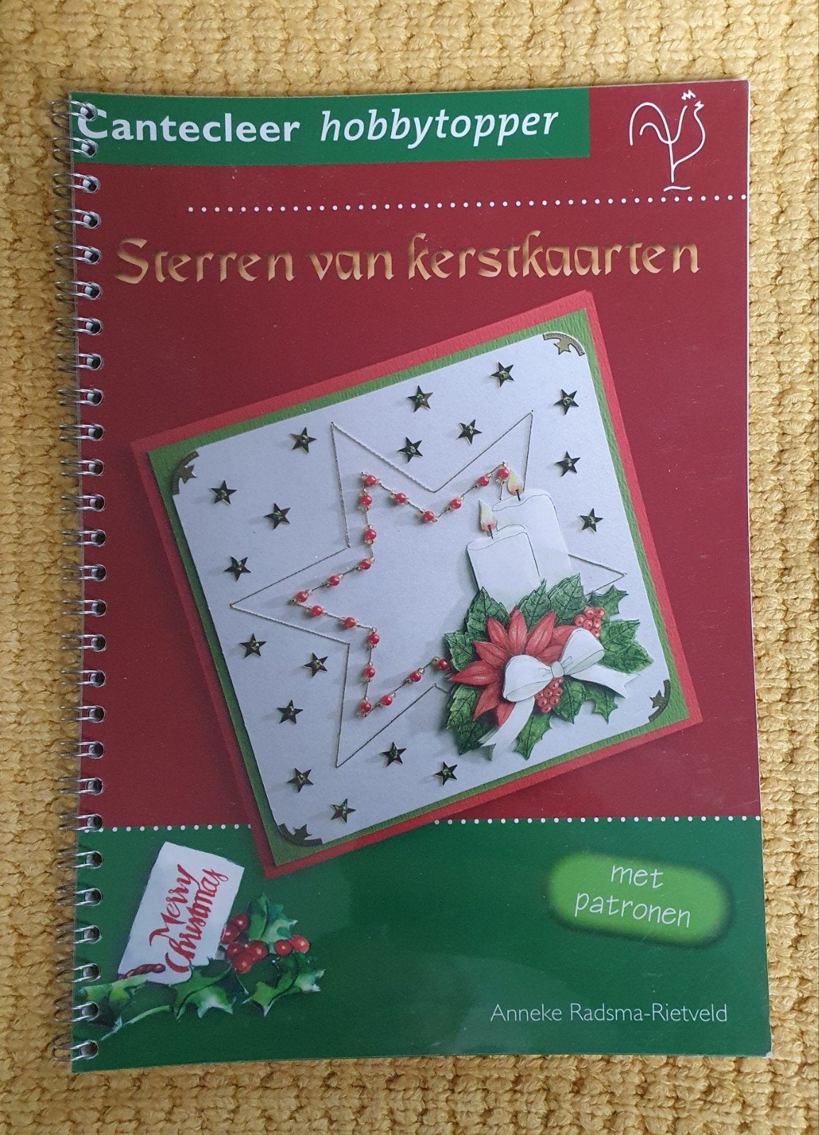 cantecleer hobbytopper sterren van kerstkaarten 3D, Verzenden, Overige thema's, Overige typen