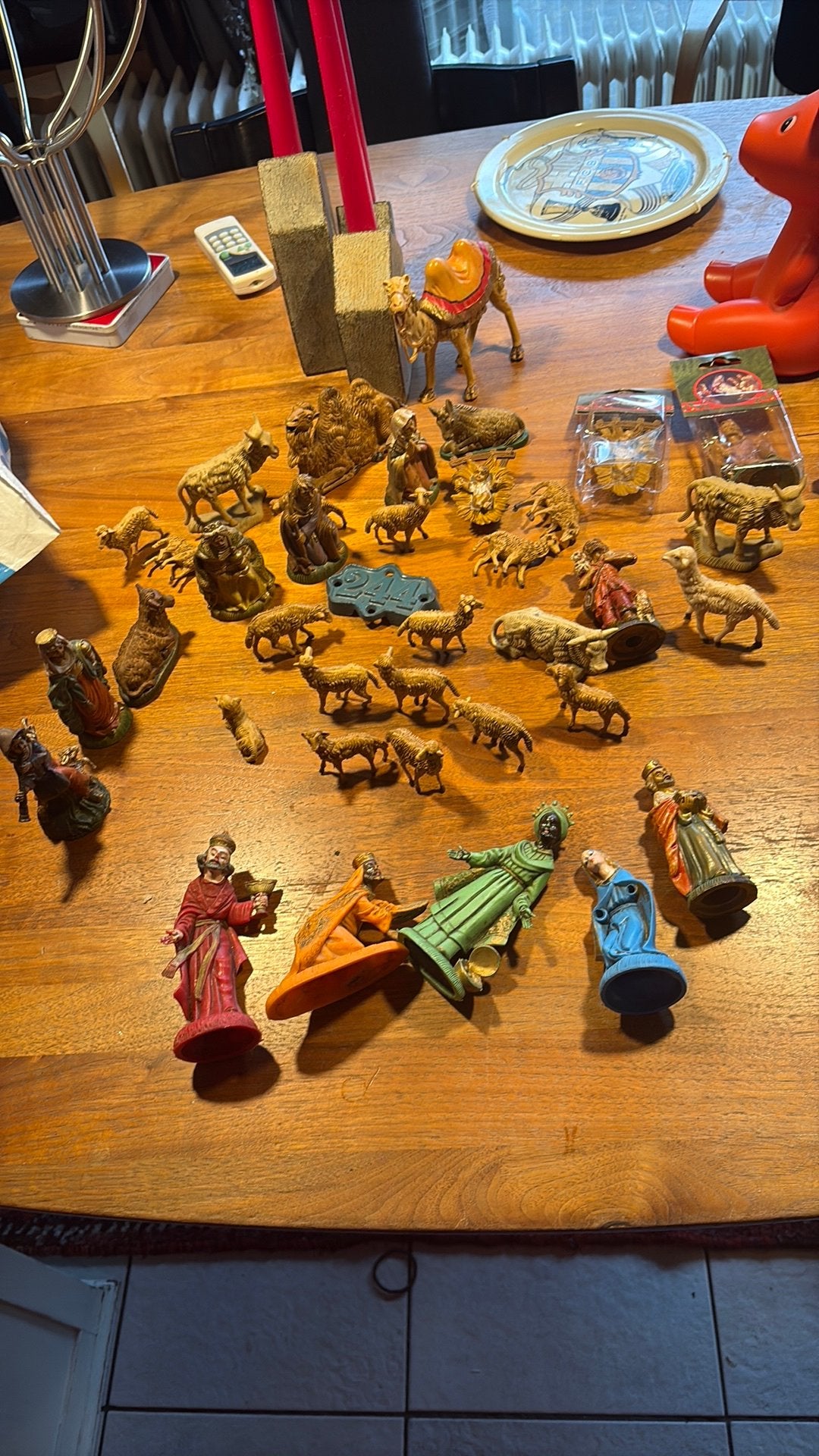 Kerststal  figuren italy, Ophalen of Verzenden