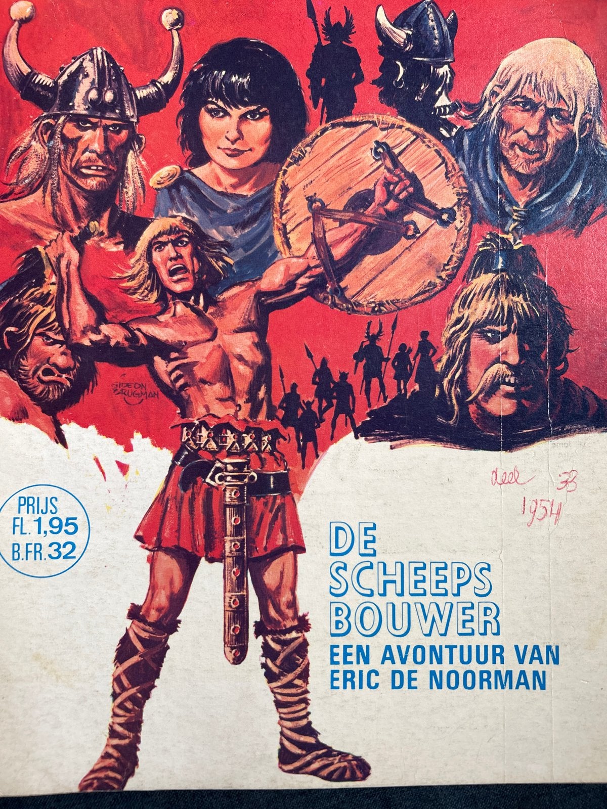 Eric de Noorman - De Scheepsbouwer - Strip-Pocket, Eén stripboek, Ophalen of Verzenden, Gelezen