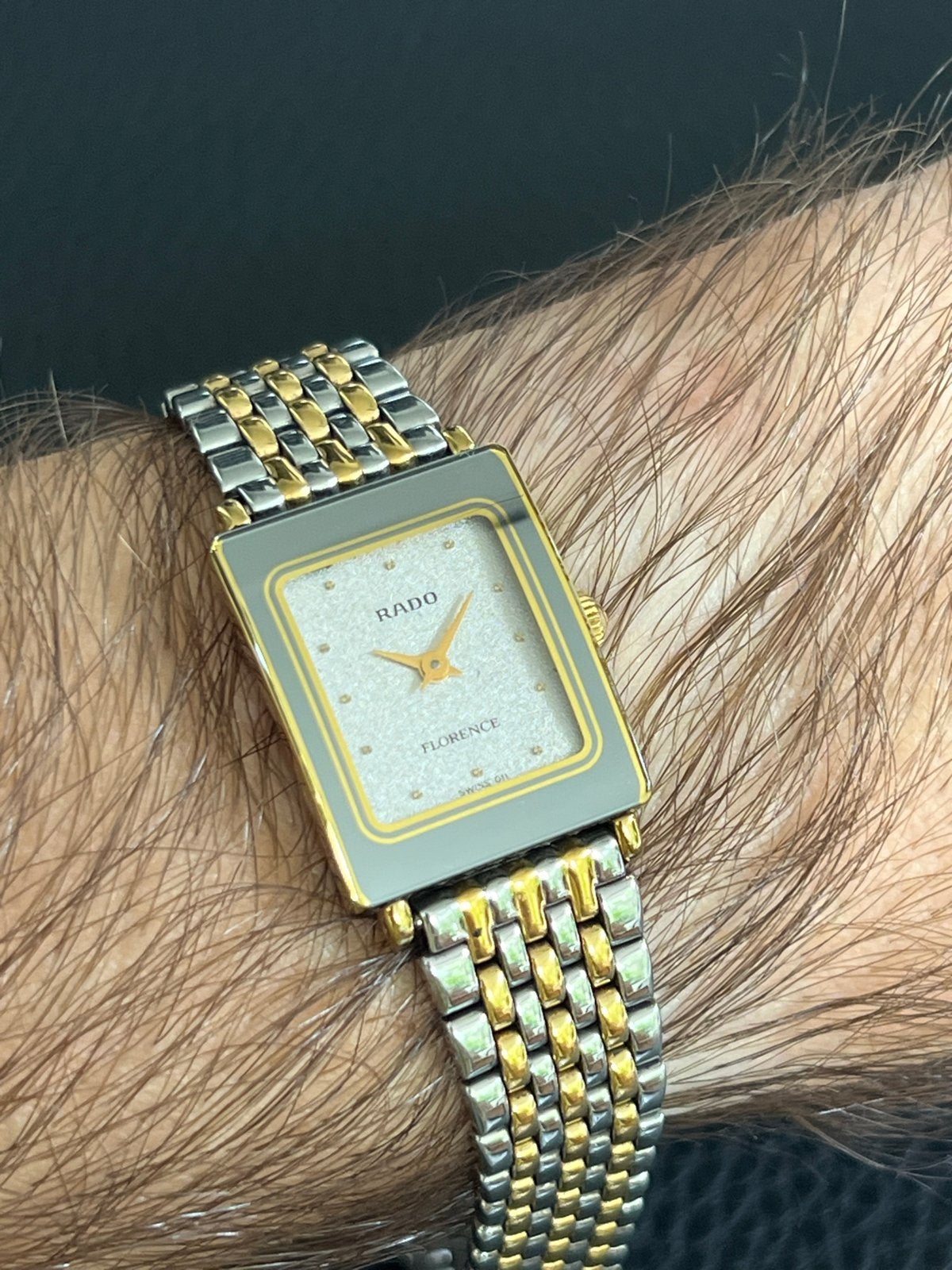 Rado Florence Dames Horloge - Tweekleurig Staal, Sieraden, Tassen en Uiterlijk, Overige merken, Gebruikt, Staal, Polshorloge