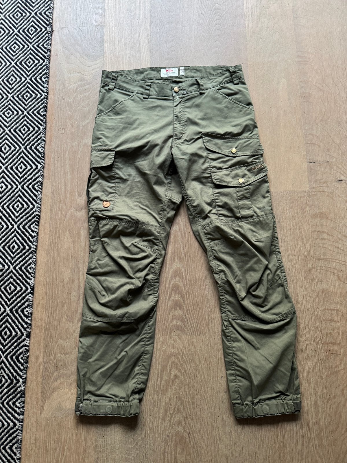 Nette fjallraven vidda pro lite trouser maat 50 groen g1000, Ophalen of Verzenden, Gedragen, Maat 48/50 (M), Groen