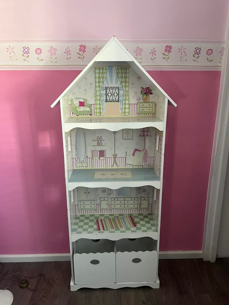 Kidscraft poppenhuis, Kinderen en Baby's, Speelgoed | Poppenhuizen, Ophalen, Gebruikt, Poppenhuis