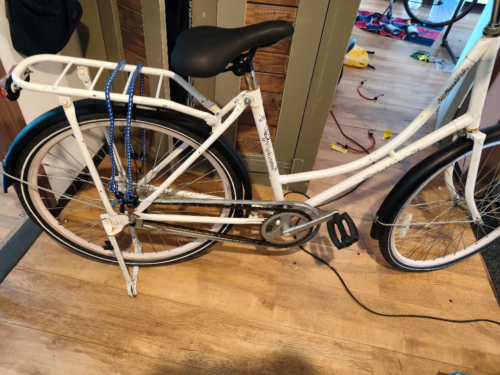 Kinder fiets meisjes, Ophalen, Gebruikt, 16 inch, Terugtraprem