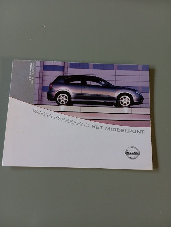 Nissan De Almera Sport Edition 6 pag., Verzenden, Zo goed als nieuw, Nissan
