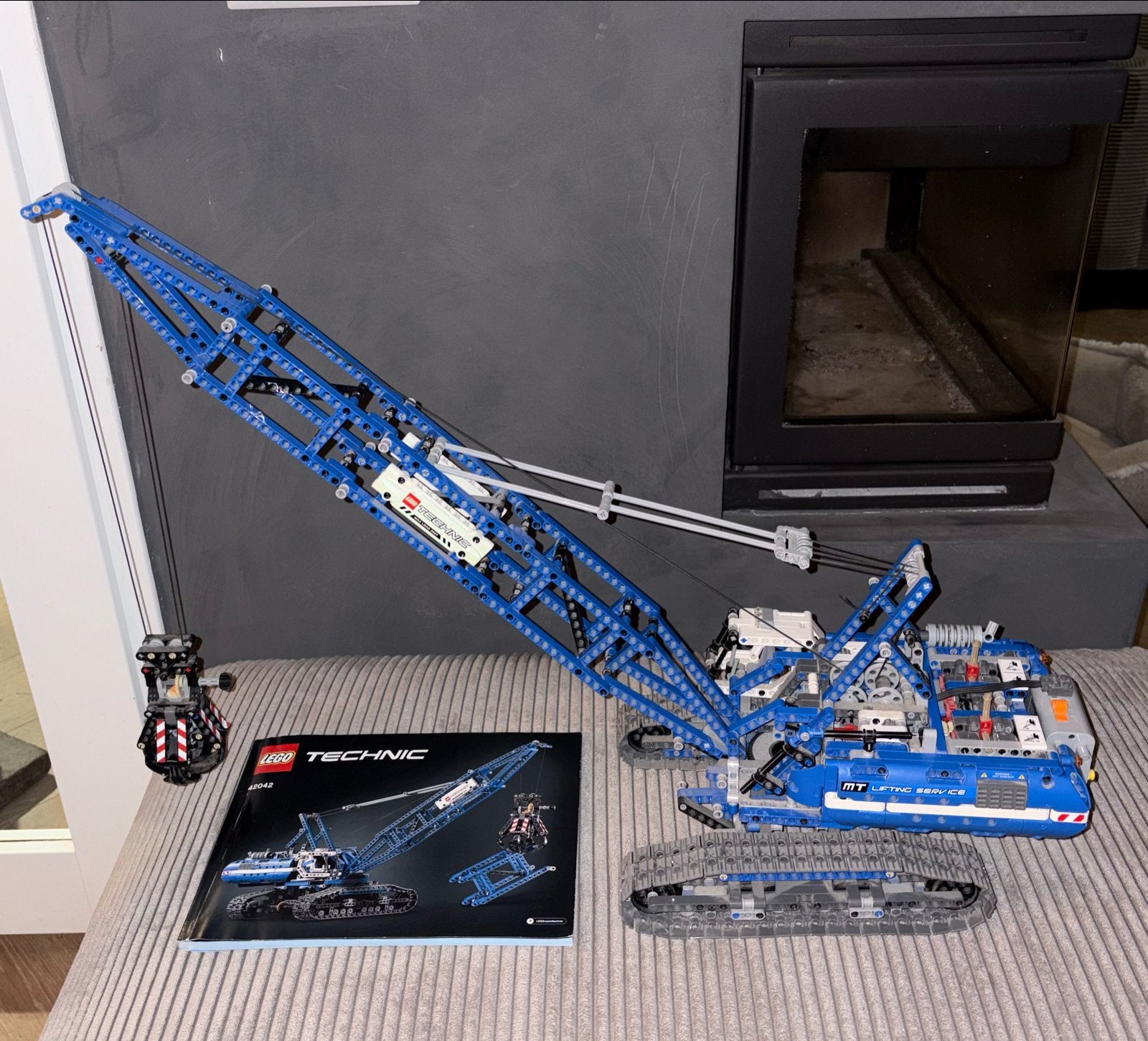 LEGO Technic Kraan rupskraan 42042, Kinderen en Baby's, Ophalen, Gebruikt, Overige merken