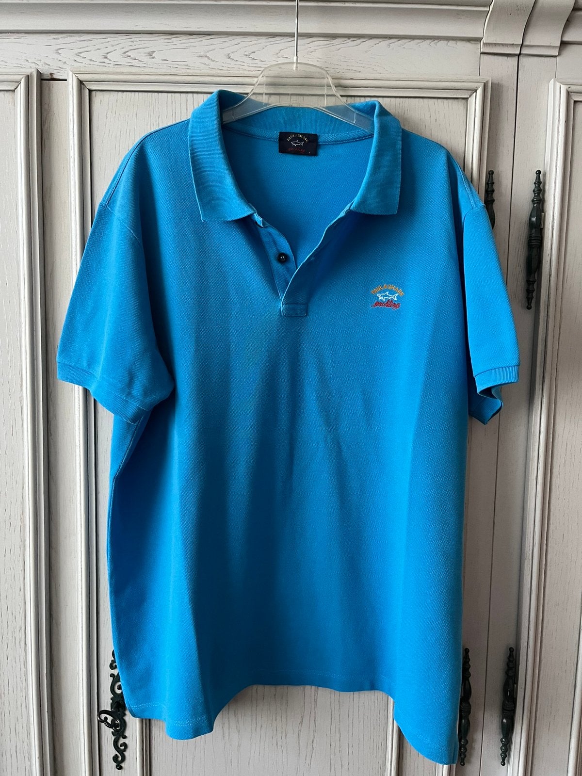 Paul en Shark polo, Verzenden, Zo goed als nieuw, Maat 52/54 (L), Blauw