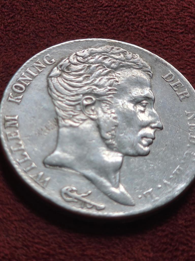 Gulden munt willem 1 1820 (3 Gulden) zf, Zilver, Koning Willem I, Losse munt, Overige waardes