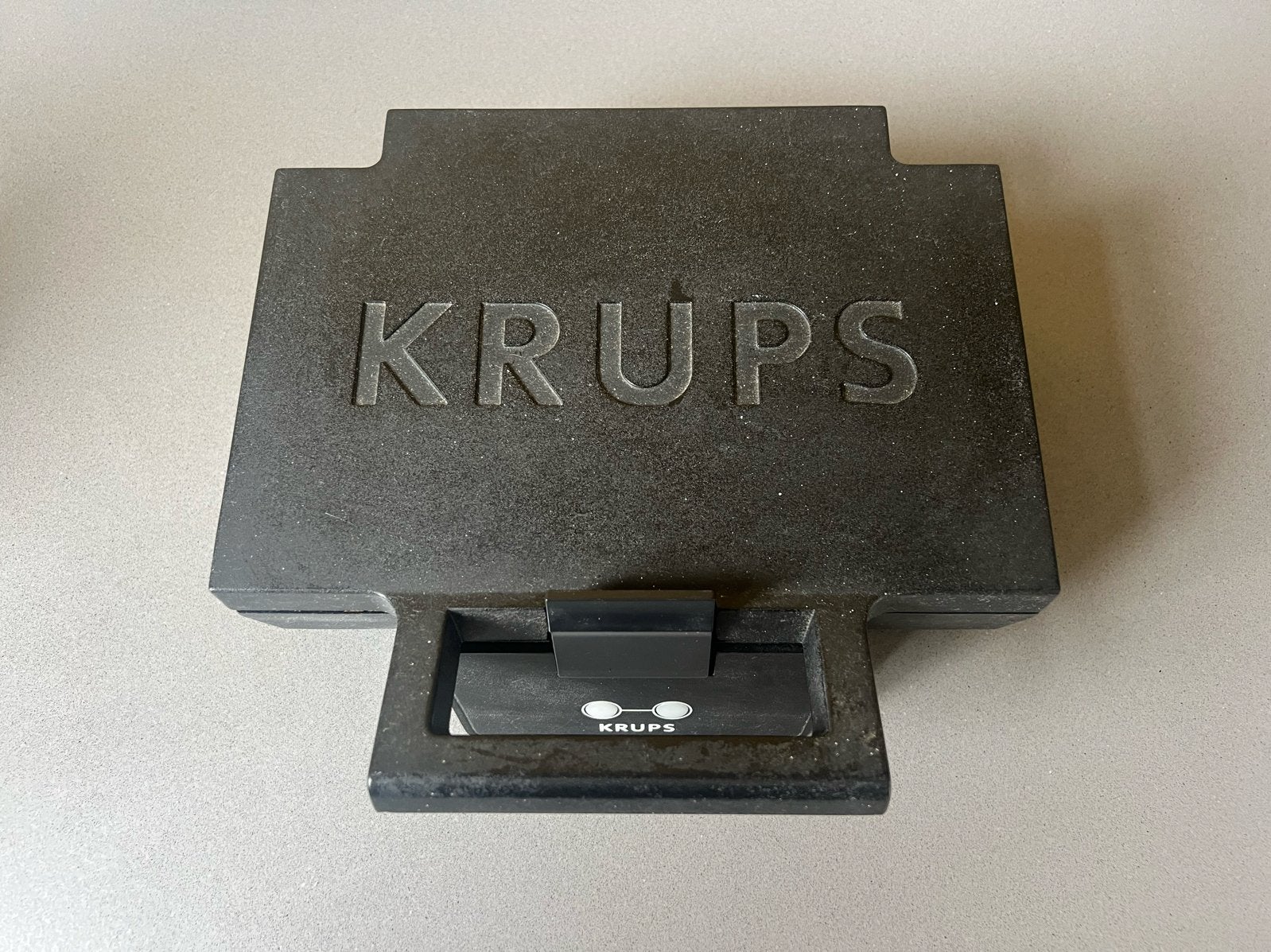 Krups tosti apparaat - Compact en handig, Witgoed en Apparatuur, Wafelijzers, Ophalen of Verzenden, Gebruikt