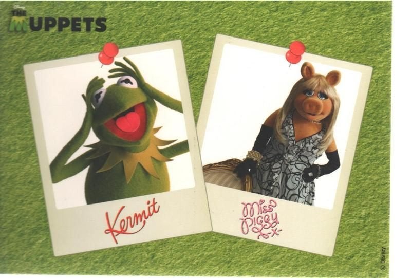Muppets # serie van 4 kaarten AH, Albert Heijn, Ophalen of Verzenden