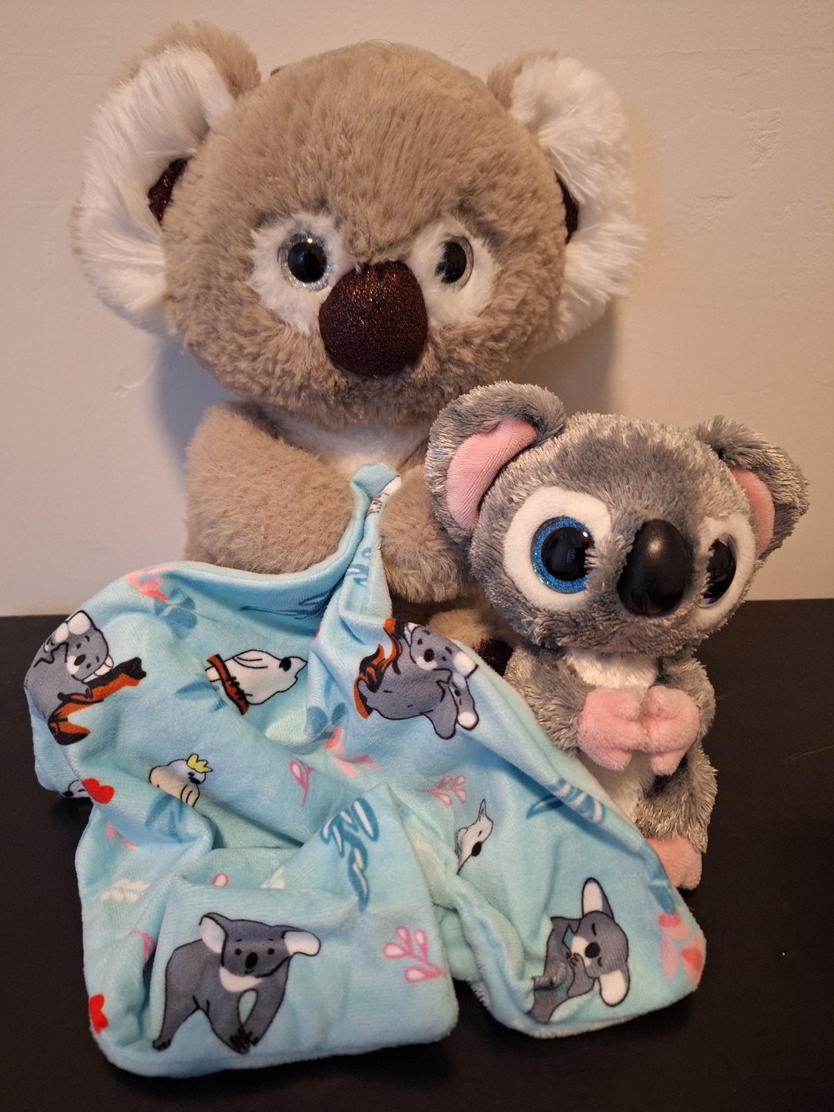 Pluche Koala TY knuffel + Koala met knuffeldoekje, Ophalen, Zo goed als nieuw, Overige typen