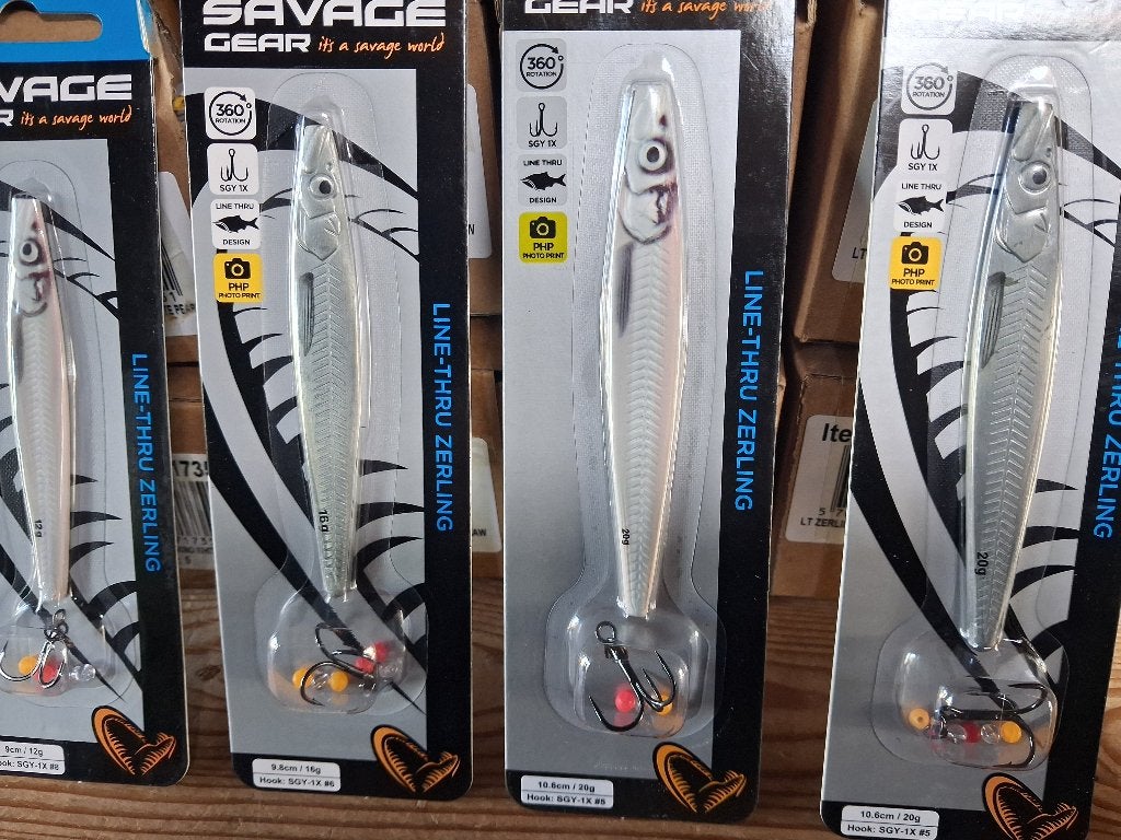 Line-Thru Zerling (Savage Gear kunstaas) zeeforel..., Watersport en Boten, Tinstraat, Savage Gear, Overige typen, Nieuw