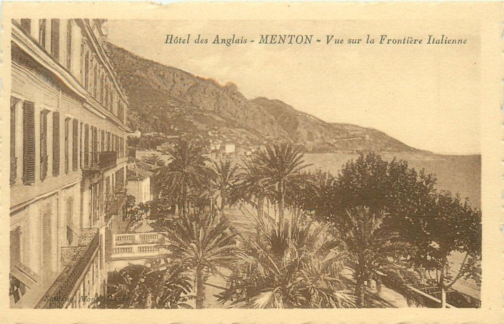 701-489-047 Menton, Verzenden, Voor 1920, Frankrijk