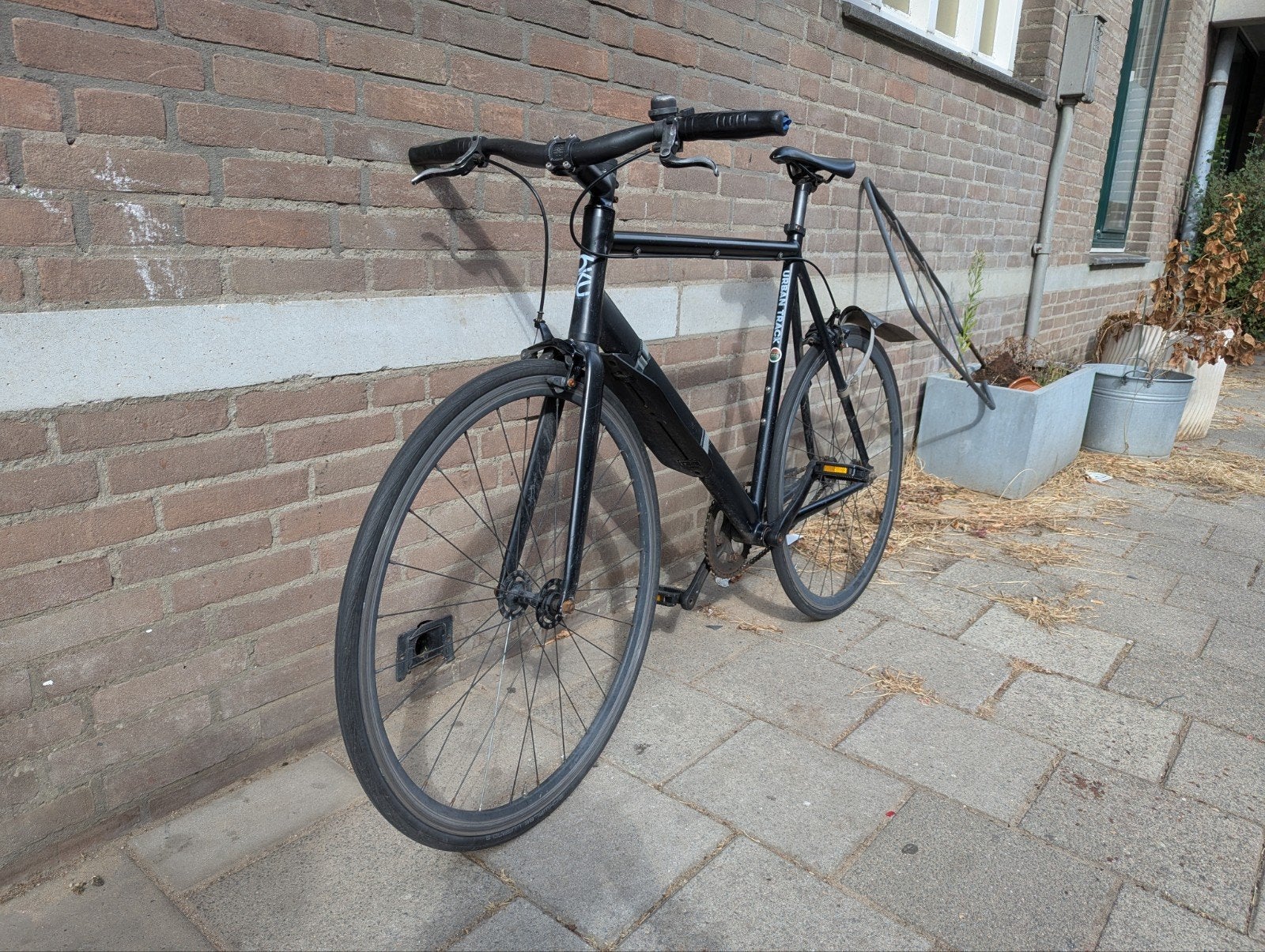 Urban Track fiets, Velgrem, Zo goed als nieuw, 53 tot 57 cm, Ophalen
