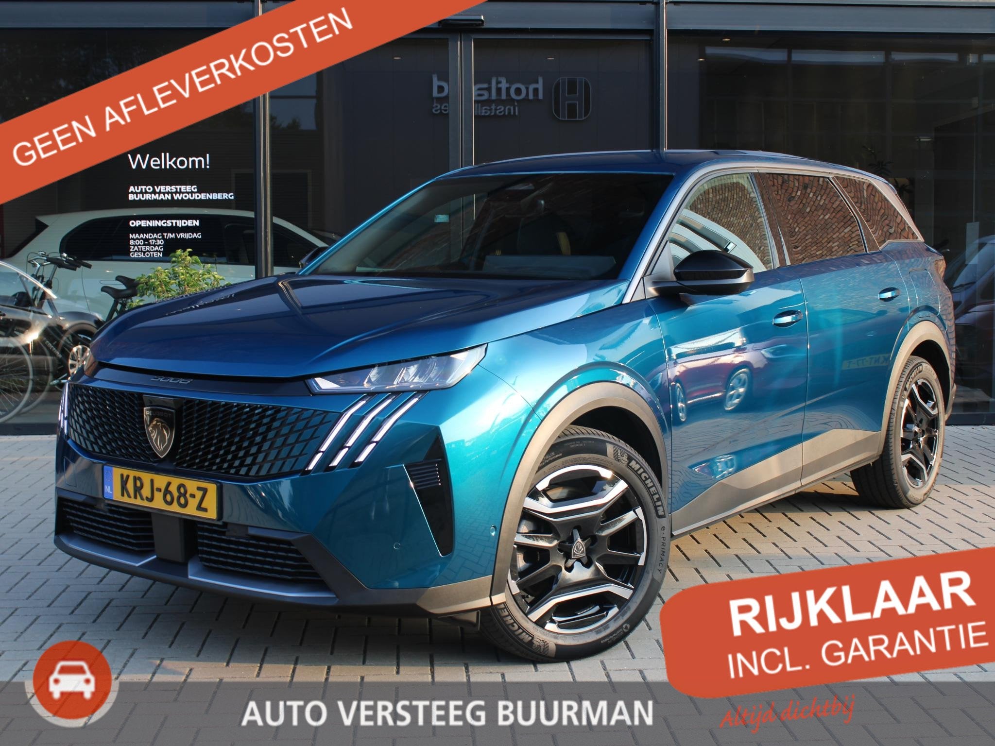 Peugeot 5008 1.6 Plug-in Hybrid 195 Allure 7p Navigatie, 360