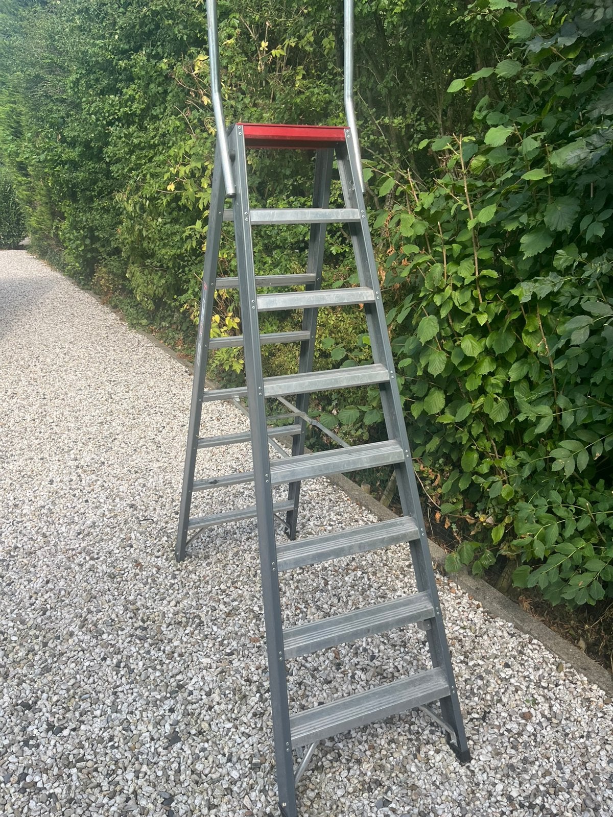 Altrex Falco trap - 8 dubbele treden, Ophalen, Gebruikt, Trap, Minder dan 2 meter