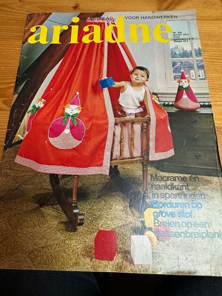 ariadne handwerkblad jan 1974, Boeken, Ophalen of Verzenden, Overige onderwerpen