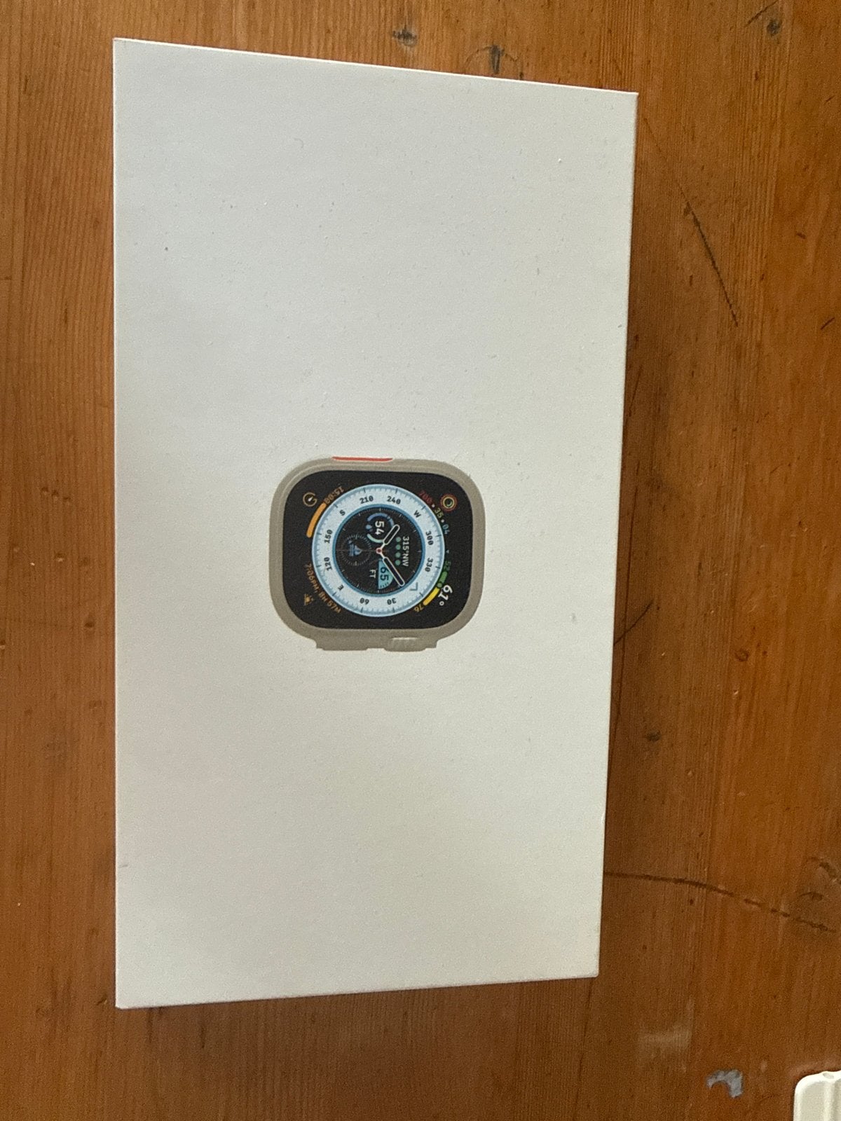 Apple Watch Ultra 49mm Titanium, Afstand, IOS, Ophalen of Verzenden, Zo goed als nieuw