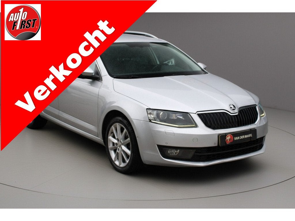 Skoda Octavia Combi 1.6 TDI Grt Sty. Bns (bj 2016), Auto's, Automaat, Gebruikt, 4 cilinders, 26 km/l