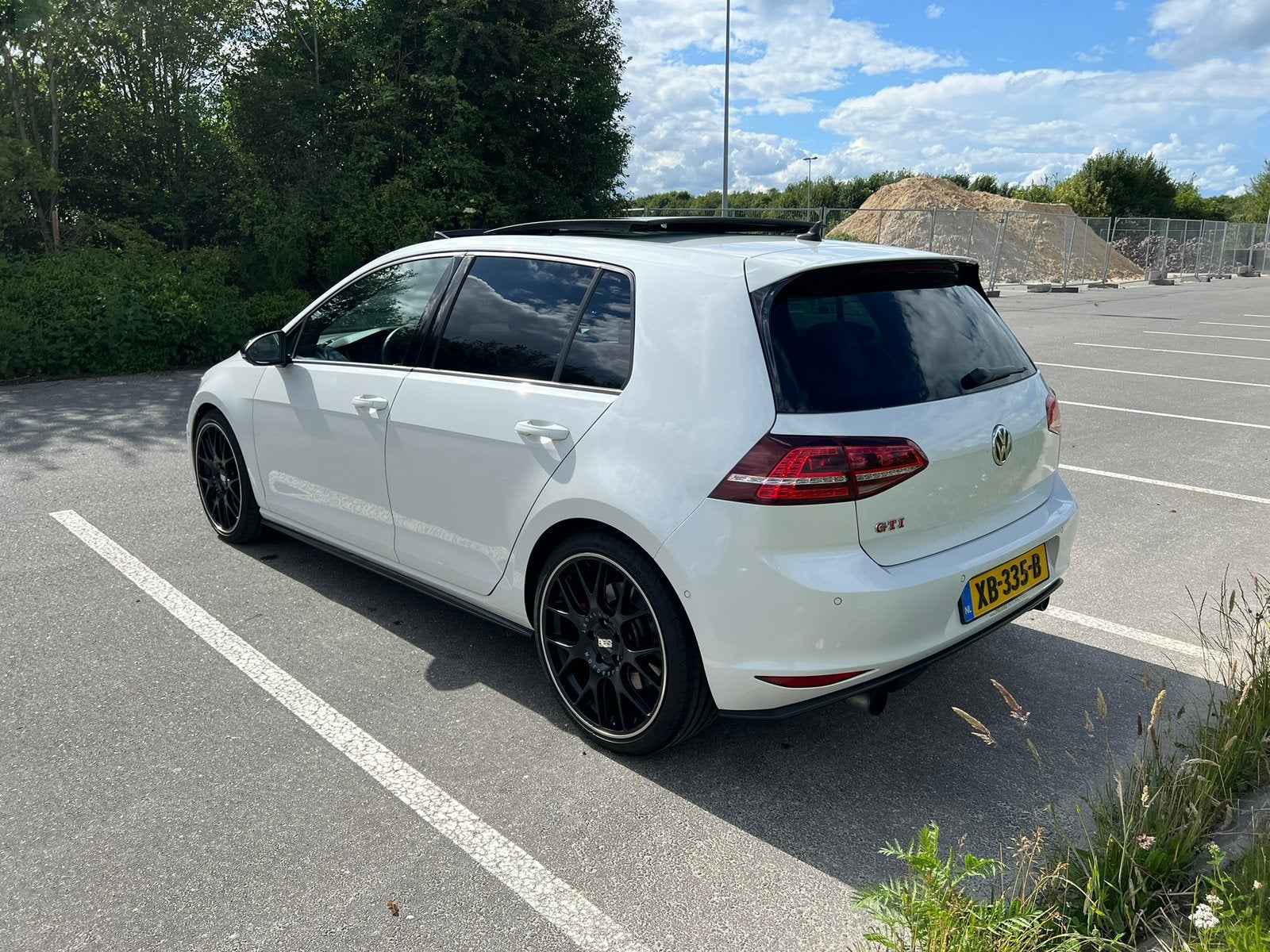 Volkswagen Golf 7 gti performance |keyless | pano | trekhaak, Auto's, Open dak, Zwart, 4 cilinders, 1984 cc
