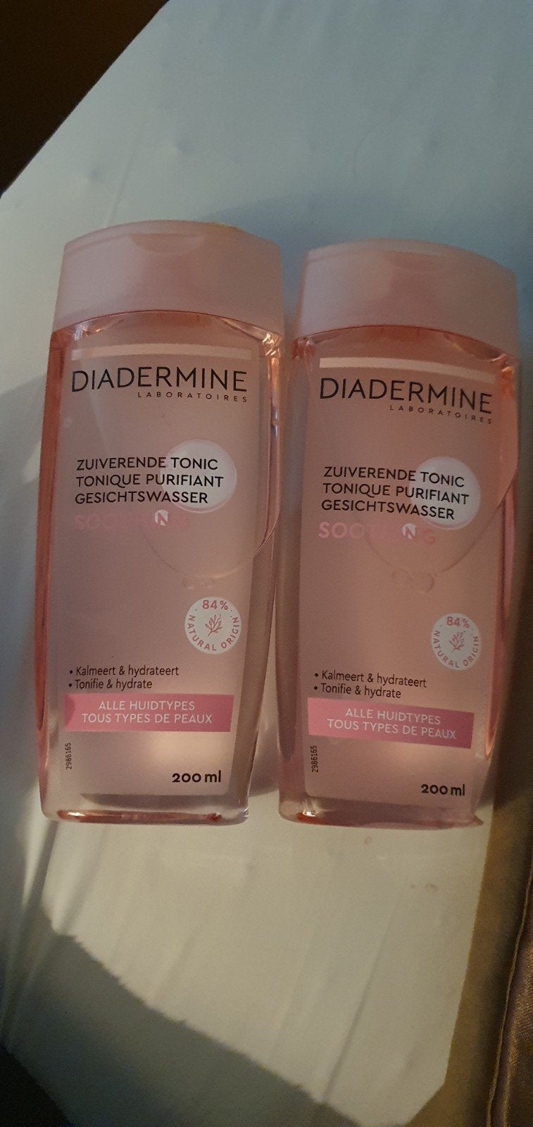 2 stuks diadermine  tonic, Verzenden, Nieuw, Ogen