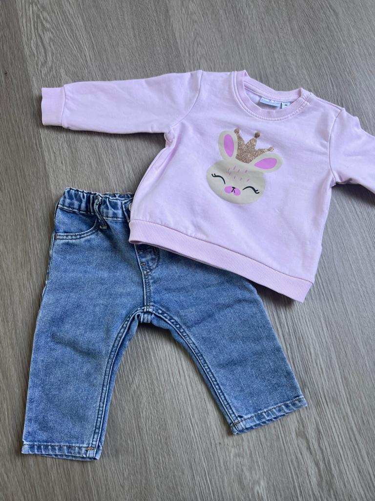 BUNDEL meisjes babykleding maat 68, Ophalen of Verzenden, Zo goed als nieuw, Maat 68