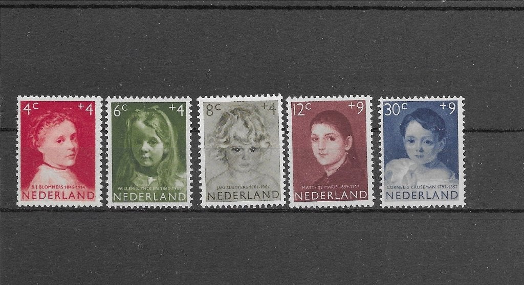 Nederland 1957, NVPH 702 t/m 706, Ongebruikt., Ophalen of Verzenden, Na 1940, Postfris
