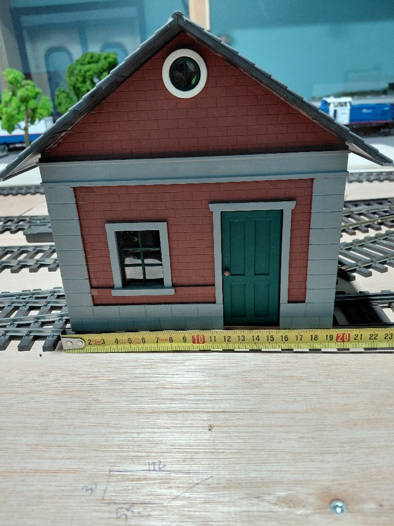 baanwachters huis spoor 1/lgb, Overige merken, Gebruikt, Gelijkstroom of Wisselstroom, Brug, Tunnel of Gebouw